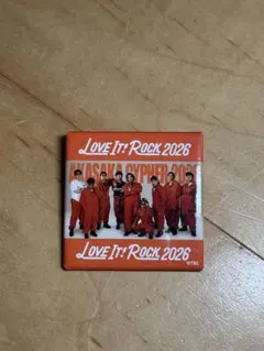 ラヴィット！ LOVE IT! ROCK 2026 缶バッジ 赤坂サイファー