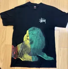 オールドSTUSSY ラスタライオンTシャツ Mのサムネイル