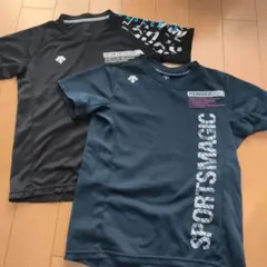 バレーボール練習着 デサント 2枚セット