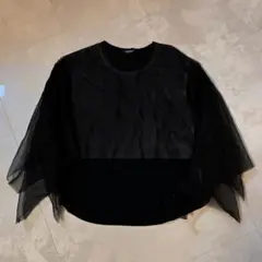 アンダーカバー　ジョーゼット重ねデザイン　Tシャツのサムネイル