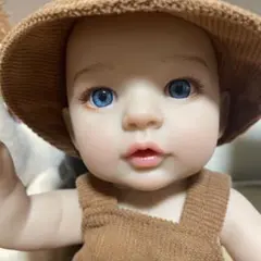 コーヒー色の服の人形、12インチ、30cm、ベビーボーン