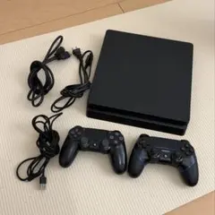 初期化済み / PlayStation 4 本体 コントローラー2個付き