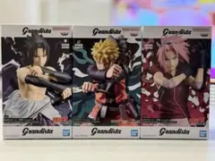 NARUTO Grandista ナルト サクラ サスケ　3体セット