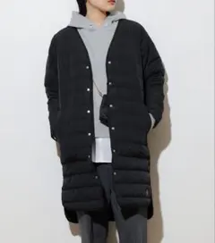 美品　クリーニング済みBEAMS HEART フレンチロングダウンジャケットのサムネイル