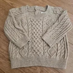 未使用　baby GAP ケーブルニットセーター 80サイズ