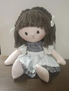 花柄ドレス人形