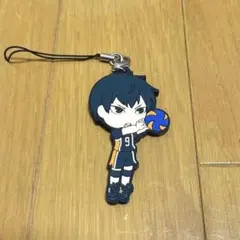 ハイキュー　影山飛雄　ラバーストラップ