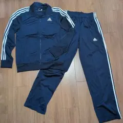 adidas ネイビー ジャージ上下セット