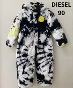 美品★DIESEL スキー スノーウェア 雪 ダウン ジャンプスーツ 冬 90