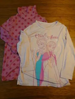 ユニクロ　ヒートテック　アナと雪の女王　110センチ2枚　ディズニープリンセス