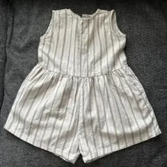 miton kids ジャンプスーツ 子供服 コットン 女の子 お出かけ 100のサムネイル
