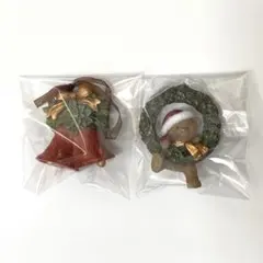 クリスマスツリー オーナメント 2個SET フライングタイガー