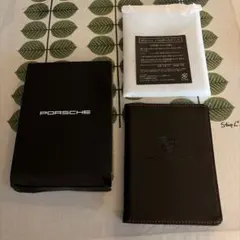 非売品　Porsche パスポートケース ブラック