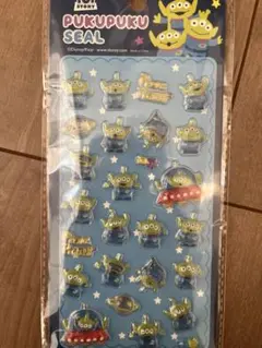 トイ・ストーリー エイリアン ぷくぷくシール 新品未開封