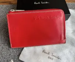 Paul Smithパスケース＆財布　赤美品