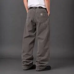 Carhartt work pants カーハート フェードグレー パンツW40のサムネイル