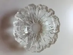 HOYAクリスタル　灰皿　昭和レトロ　ヴィンテージ　小物入れ　ポプリ入れ