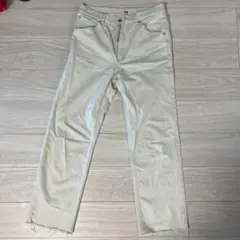 レギュラーフィットストレートハイライズジーンズ