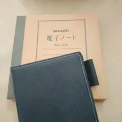 【新品・未使用】シャープ電子ノートブラック系WG-S50のサムネイル