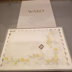 WAKO 刺繍ハンカチのサムネイル