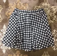 【本日限定】ハニーズ ギンガムチェック キュロットスカート