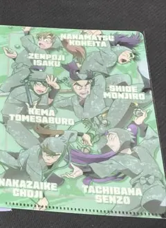忍たま乱太郎　ビジュアルファイルキャンディ　六年生　クリアファイル　ミニ
