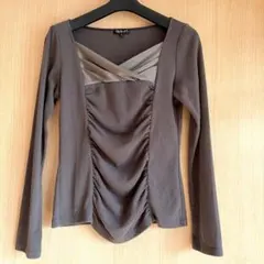 INDIVI インディヴィ　カットソー　長袖