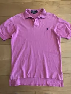 ラルフローレン　ポロシャツ　レディース　S ビンテージ ピンク