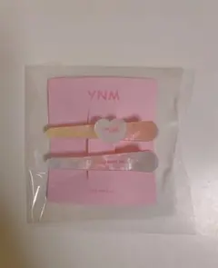 YNM ヘアピンセット ヘアクリップ　ピンク ホワイト　新品