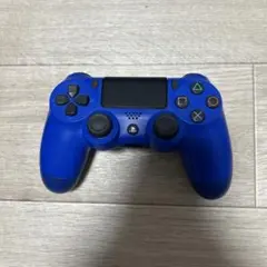 PS4 コントローラー 青　ジャンク