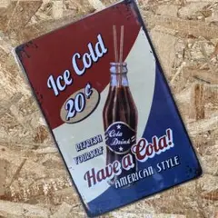 コーラ レトロ広告 インテリア