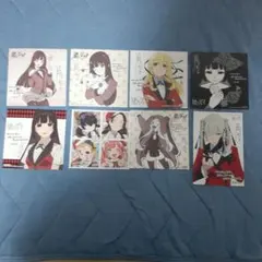 賭ケグルイ 三洋堂書店購入特典 イラストカード ステッカー、ポスト