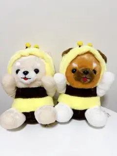 ミツバチコスチュームぬいぐるみセット
