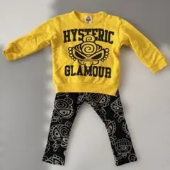 HYSTERICMINI トレーナーパンツセット