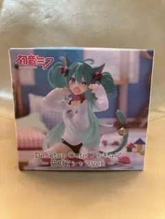 初音ミク Desktop Cute フィギュア 猫耳Tシャツver. MIKU