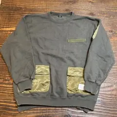 AVIREX スウェット トレーナー　オリーブ