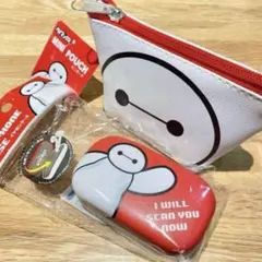 ミニポーチ　イヤホンケース　ベイマックス　2個セット