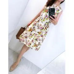 【美品✨】定価20,000円❤️タルボット✨サイズ4✨花柄ワンピース