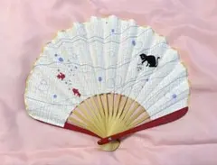 柴犬柄 扇子 ネイビー 紺色 和雑貨 柴犬柄 扇子 ネイビー 紺色 和雑貨 - メルカリ