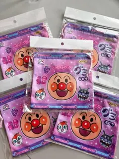 不二家 アンパンマン ミニ巾着 ぶどうのサムネイル