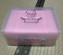 Hello Kitty 手提げ金庫 ピンク