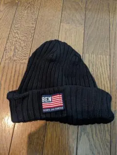 BEN ブラック ニット帽