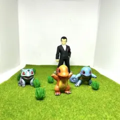 ポケモン　モンコレ　ヒトカゲ　ゼニガメ　フシギダネ　フィギュア　30周年