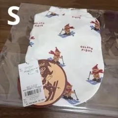 新品Sサイズ【HOLIDAY】【CAT&DOG】スキーベア柄カットソー