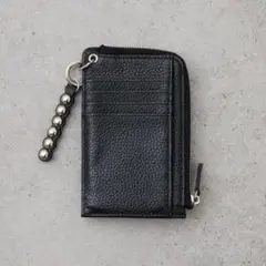 【インフルエンサーほし企画】本革スタッズフラグメントケース　ブラック　新品