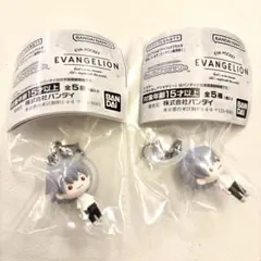 エヴァンゲリオンめじるしアクセサリー　EVA POCKET カヲル 2点セット