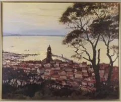 油彩画 Ce sont les moutons 額装 油彩画 Ce sont les moutons 額装 - メルカリ