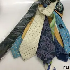 HERMES エルメス など ネクタイ まとめ売り 大量 ブランド混在 シルク