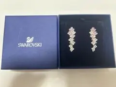 SWAROVSKI スワロフスキー ピアス ピンク系 クリスタルのサムネイル