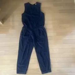 Vネック オールインワン